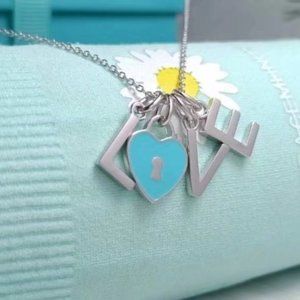 Tiffany & Co. Love Notes Charm Necklace